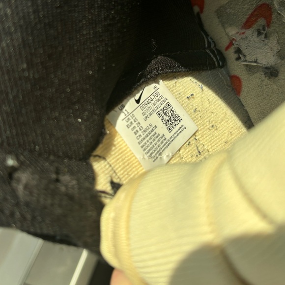 Nike Dunk High 1985 Black Acid Wash - Picture 5 of 7